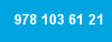 978 103 61 21